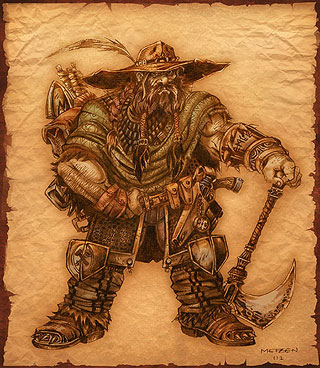 Comment Bardin est arrivé chez les Mercenaires du Reikland.. Bardin